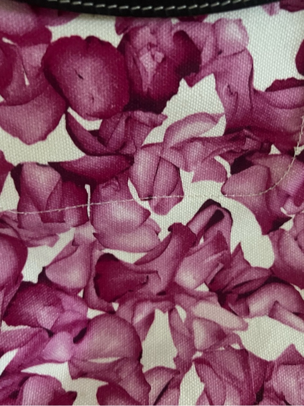 Longchamp Le Pilage Darshan Floral Pink and White Mini Tote - Picture 7 of 16